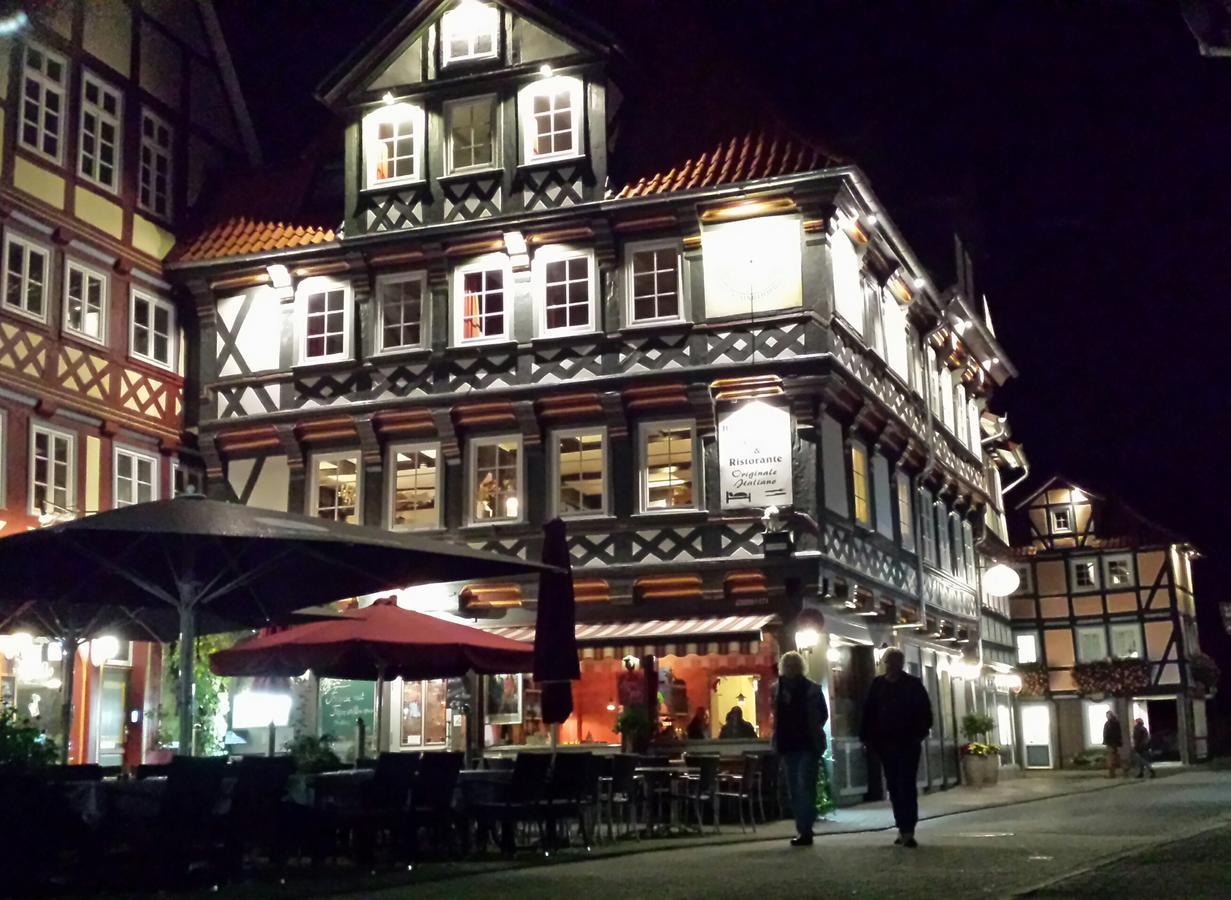 Fachwerk-Hotel Eisenbart Hannoversch Münden Exterior foto